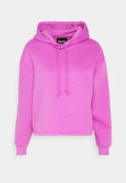 Pieces Petite Pcchilli Hoodie - Sweater - Radiant Orchid -Pieces 03d32e37d4fa42ddb5cc8a099930fa71