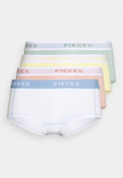Pieces Pclogo Lady Solid 4 Pack - Onderbroeken - Jadeite -Pieces 046a6c54ddb847e689544484656b27ad