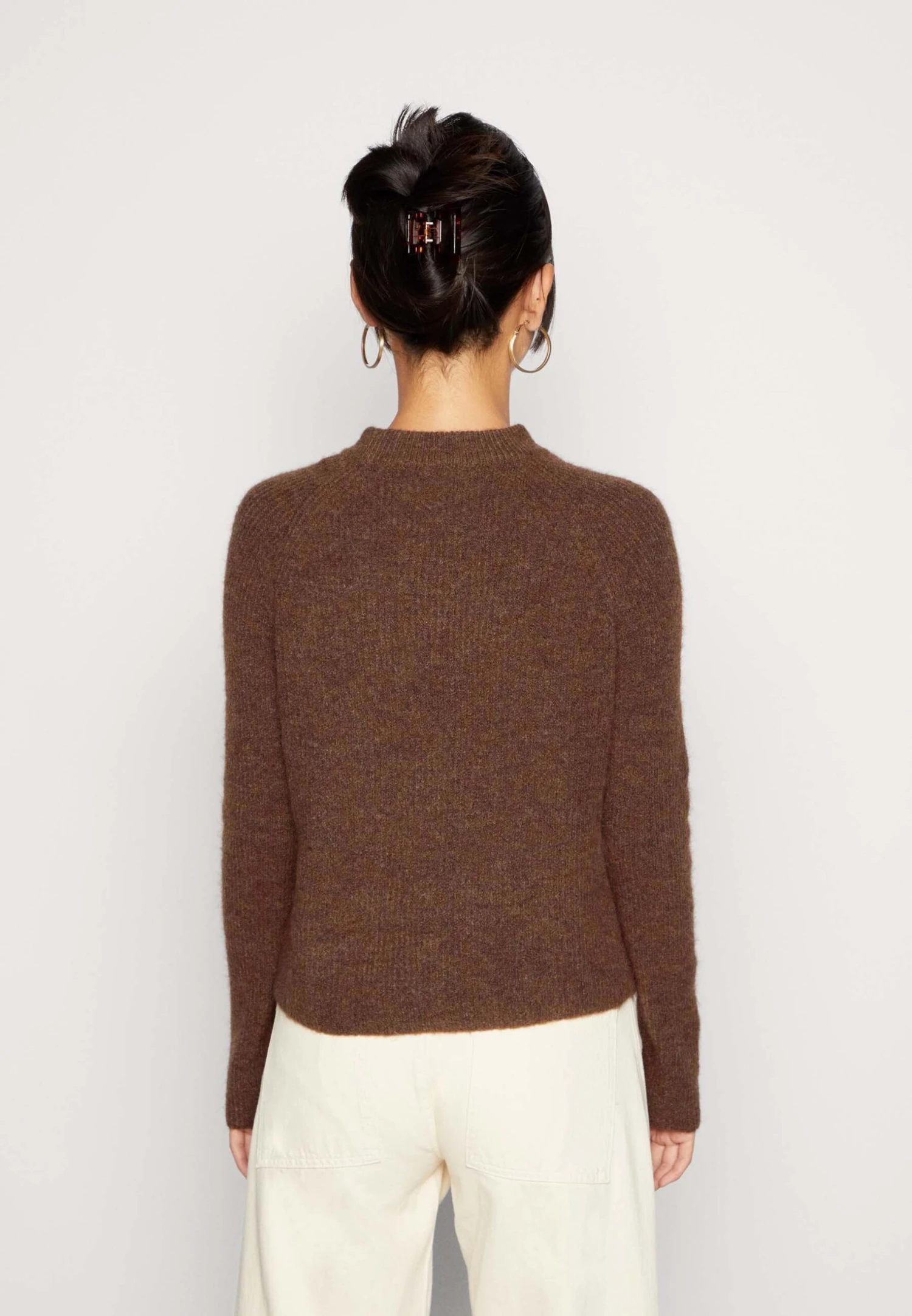 Pieces Pcellen O Neck- Trui - Chicory Coffee 5 Pieces Pcellen O Neck- Trui - Chicory Coffee - Afbeelding 3