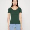Pieces Pckitte - T-Shirt Basic - Trekking Green -Pieces 0b277ebcf4c44222a52867d0b0031925
