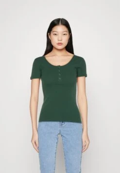 Pieces Pckitte - T-Shirt Basic - Trekking Green