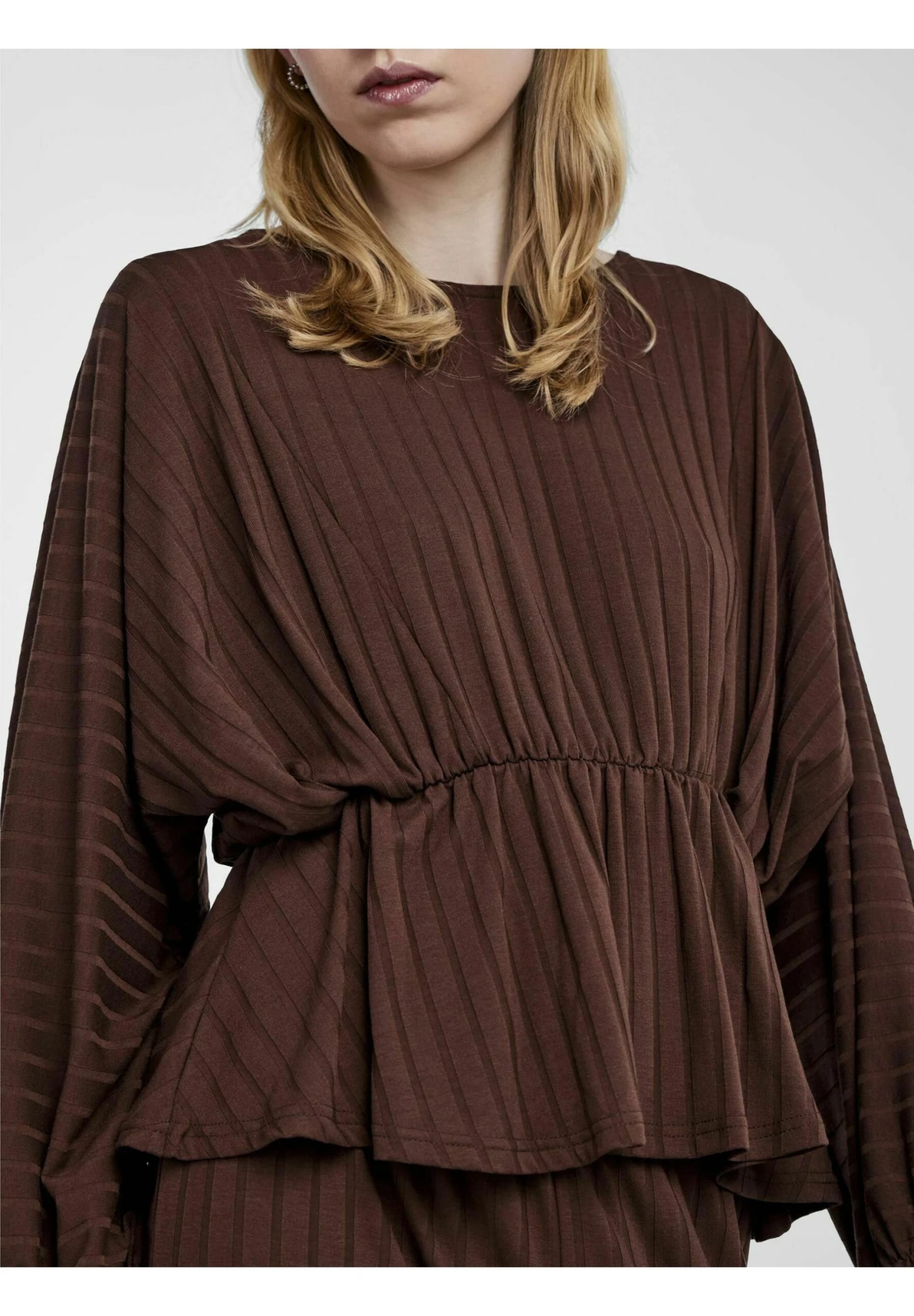 Pieces Langarm Pcsavora - Blouse - Shaved Chocolate 6 Pieces Langarm Pcsavora - Blouse - Shaved Chocolate - Afbeelding 4