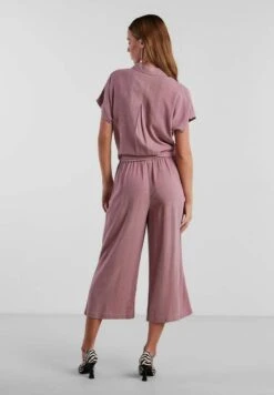 Pieces Pcvinsty Ss Linen Tie Noos - Overhemdblouse - Woodrose -Pieces 0f6f698ac8604fe3827a44411f90772d