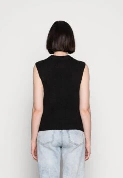 Pieces Pcellen O-Neck Vest Noos Bc - Trui - Black -Pieces 0fa3f006c66d4a449b912b8ac33b37fe