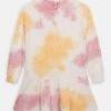 Pieces Kids Tiedye - Jerseyjurk - Artisans Goldpowder Pink Tie Die