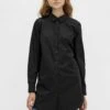 Pieces Pcnoma LongShirt - Overhemdblouse - Black -Pieces 1139b9747be54c7684bd8049e3b8e52e