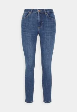 Pieces Petite Pcdelly Skn - Jeans Skinny Fit - Medium Blue Denim -Pieces 1552653a9a324b1091bf8be11d6aaf08