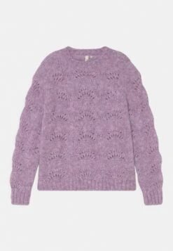 Pieces Kids Lpbibbi Neck- Trui - Purple Rose