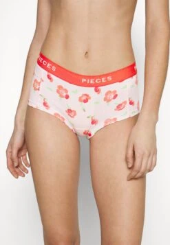 Pieces Pclogo Lady Bluemist 4-Pack- Slip - Hot Coral -Pieces 1a04afa5a0a74f5ebd0edb170d20c350