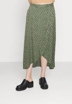 Pieces Pctala Wrap Skirt - Wikkelrok - Light Green