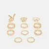 Pieces Pcstarra 11 Pack - Ring - Gold-Coloured -Pieces 1a7686f7a7cd4a888092e824f0ab9e7f