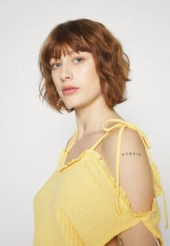 Pieces Maternity Pcbreeze Open Shoulder - Jumpsuit - Pale Marigold -Pieces 1e4ce6070f644e1d8562080edc7ee2ad