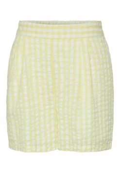 Pieces Højtaljede Shorts Pckinley - Shorts - Mellow Yellow -Pieces 1ec1f68a8bdc452281b3ed869f5eb6e5