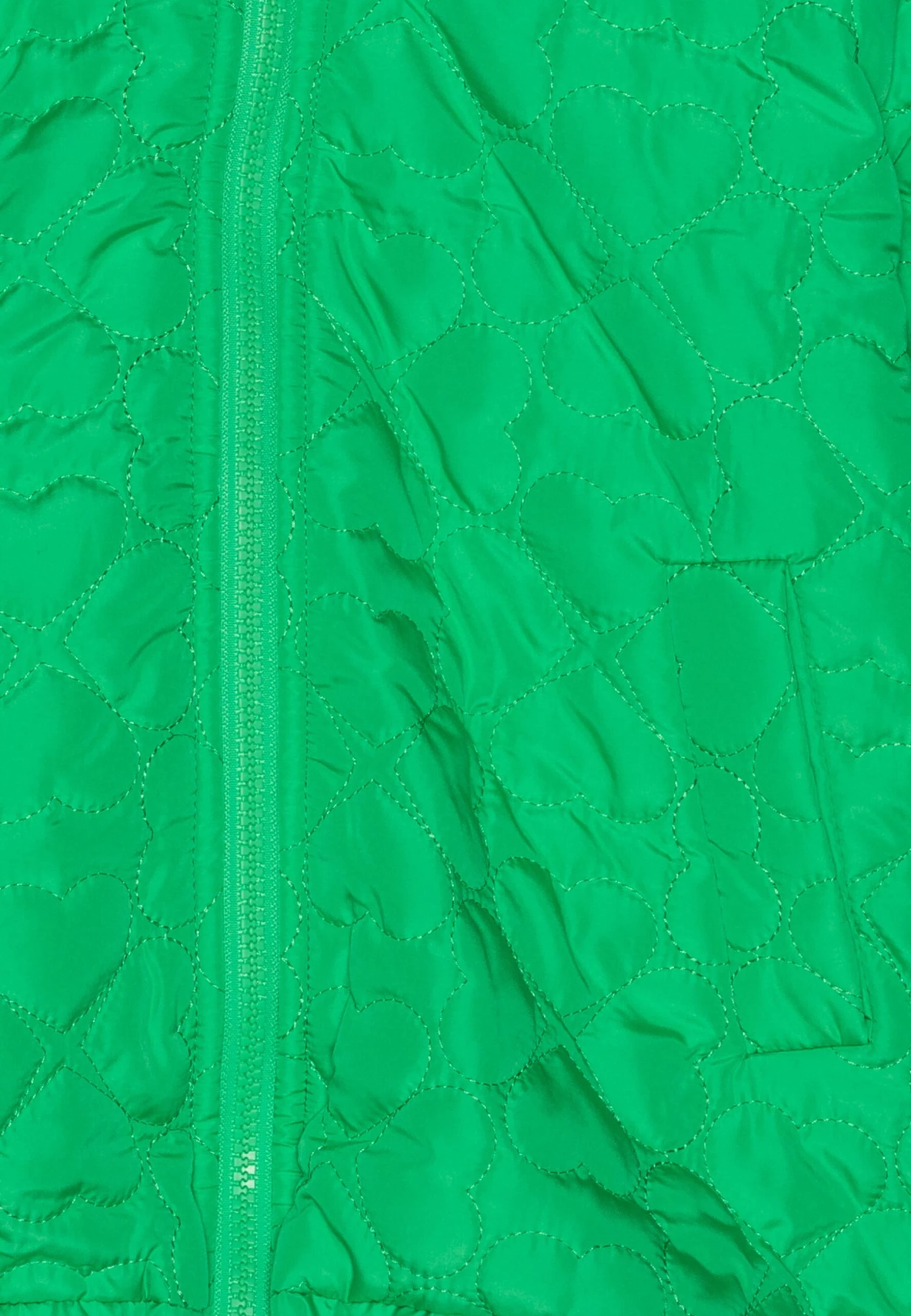 Pieces Kids Pkheart Short Quilted - Jas - Irish Green 5 Pieces Kids Pkheart Short Quilted - Jas - Irish Green - Afbeelding 3