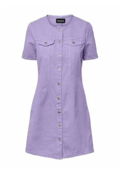 Pieces Tara - Spijkerjurk - Purple Rose -Pieces 20457d62b1ae4368bcadc71bb16dfe7f