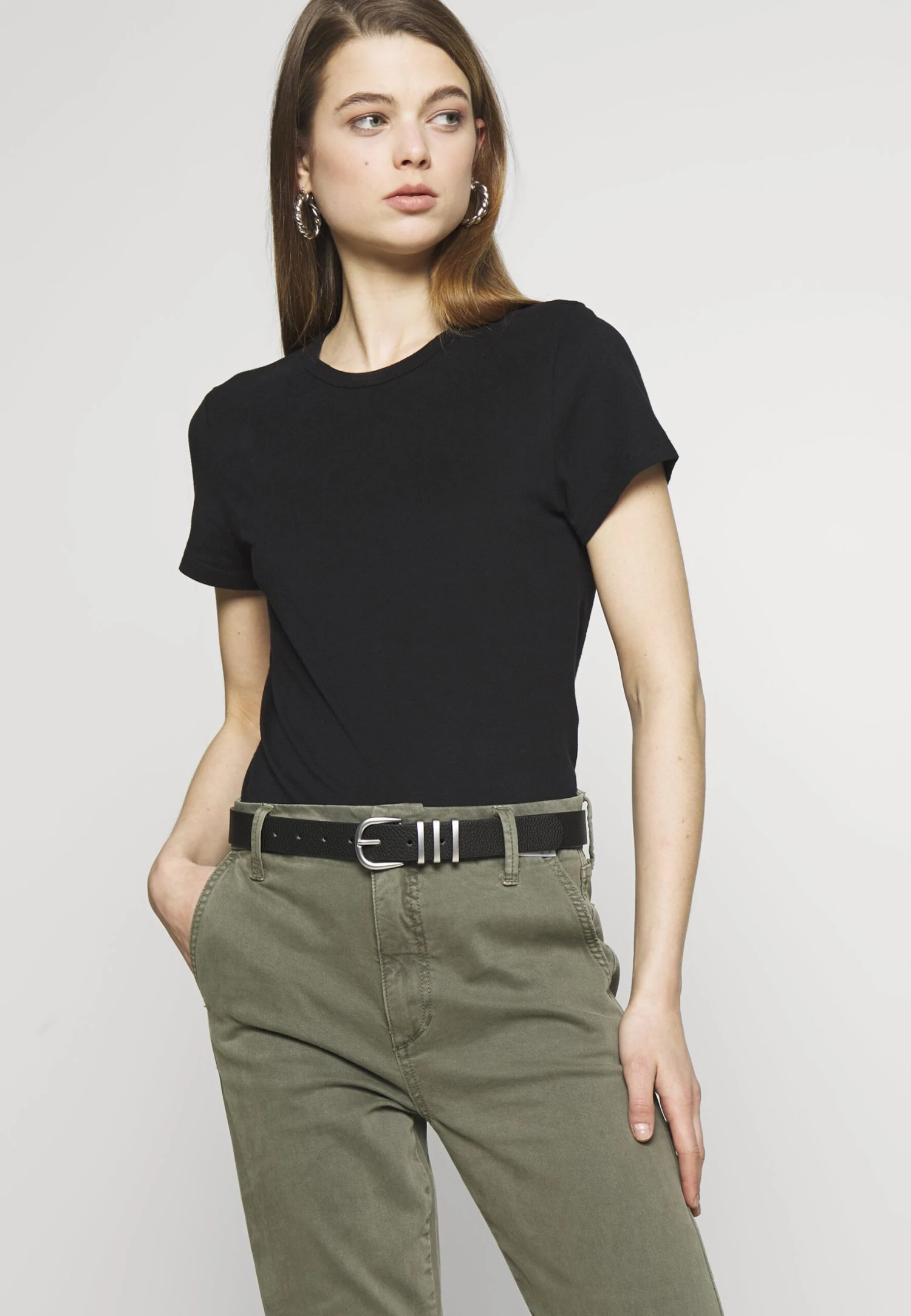 Pieces Pclea Jeans Belt - Riem - Black/Silver 4 Pieces Pclea Jeans Belt - Riem - Black/Silver - Afbeelding 2