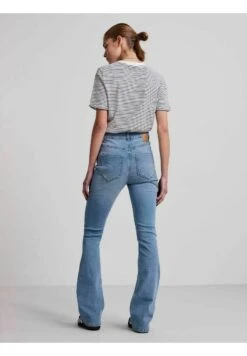 Pieces Flared- Flared Jeans - Light Blue Denim -Pieces 20bacba27a0d4e0781e9ce4e423aaca2