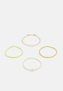 Pieces Pcswilla 4 Pack- Armband - Gold-Coloured