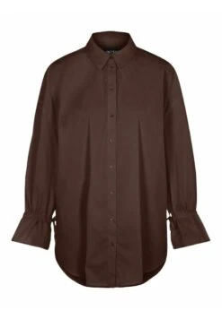 Pieces Oversize - Overhemdblouse - Chicory Coffee
