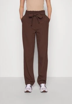 Pcboss Paperbag Straight Pants- Broek - Chicory Coffee