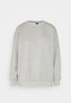 Pieces Pcchilli Summer - Sweater - Light Grey Melange -Pieces 267086a6e10e48ccb82de19926fe85c6