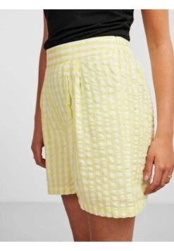 Pieces Højtaljede Shorts Pckinley - Shorts - Mellow Yellow -Pieces 26d332996399440cb9beb69788dc300a