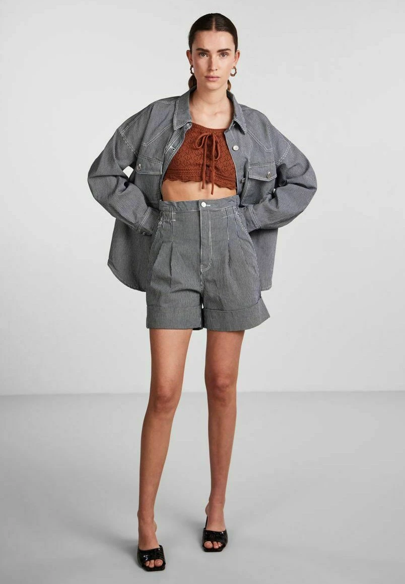 Pieces Pcbillo - Shorts - Medium Blue Denim 4 Pieces Pcbillo - Shorts - Medium Blue Denim - Afbeelding 2