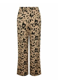 Pieces Schlaghose - Broek - Beige/Black -Pieces 2795085e236e4b318998ce384716b660