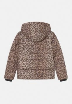 Pieces Kids Short Leo - Winterjas - Brown -Pieces 27b2b989b1cb428c86a26dddab30ee72