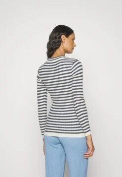 Pieces Maternity Pmcrista- Trui - Ombre Blue/With Birch -Pieces 2a3d1d1b49ff45e3a38c8077c5279963