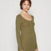 Pieces Pckitti Dress - Jerseyjurk - Deep Lichen Green -Pieces 2cbe2dab3eaa48dd88b8d48eed7eb3b3