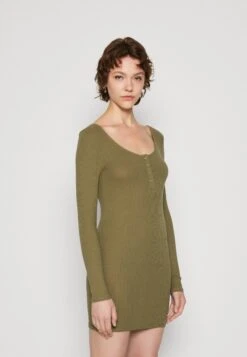 Pieces Pckitti Dress - Jerseyjurk - Deep Lichen Green