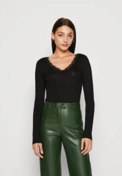 Pieces Pcbarbera - Longsleeve - Black