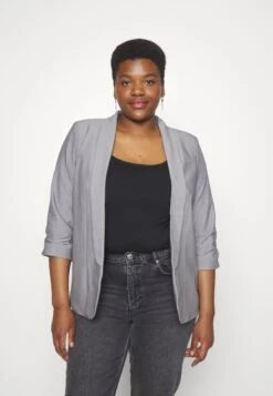 Pcboss- Blazer - Light Grey Melange