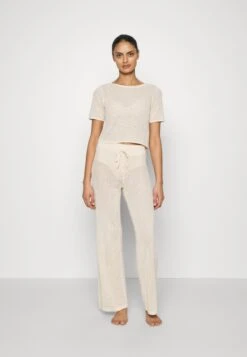 Pieces Pcbeachy Set - Strandaccessoire - White Smoke