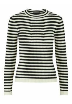 Pieces Kids Lpcrista Ls Knittw Noos Bc - Trui - Black