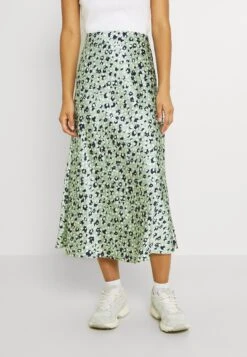 Pieces Pckate Midi Skirt - A-Lijn Rok - Hedge Green