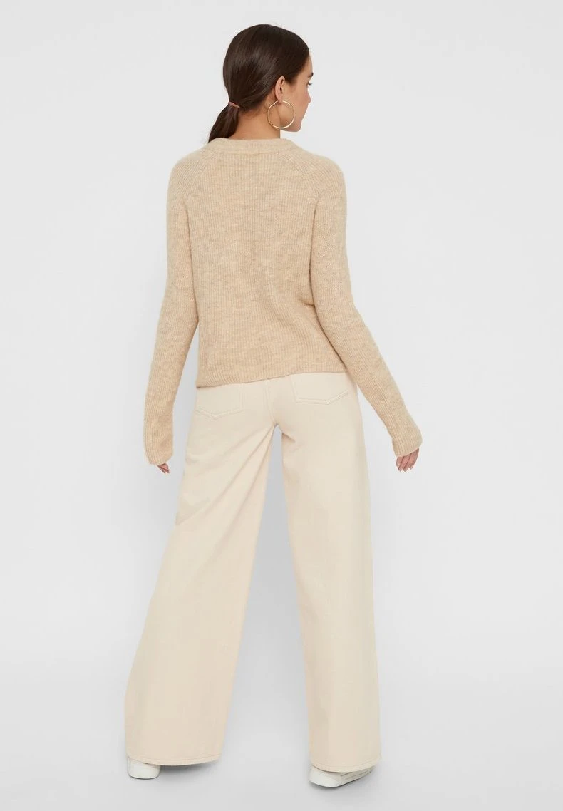 Pieces Pcellen O Neck- Trui - White Pepper 5 Pieces Pcellen O Neck- Trui - White Pepper - Afbeelding 3