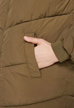 Pieces Pcjamilla Long Puffer - Winterjas - Dark Olive -Pieces 315652fd628a4a35951d5f1750f37193