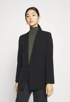 Pieces Pcbossy Ls Noos - Halflange Jas - Black