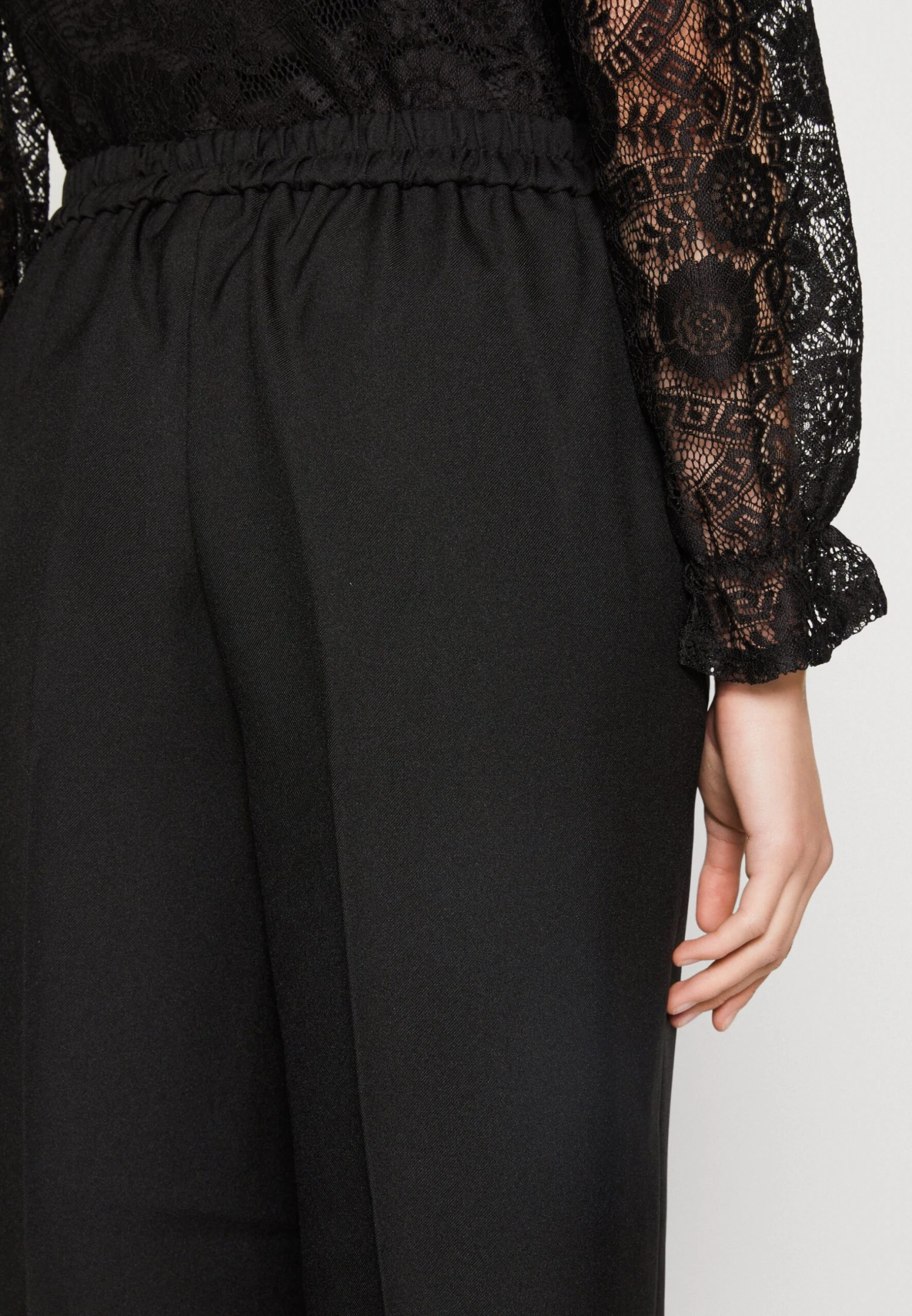 Pieces Pcneva Wide Pants- Broek - Black 8 Pieces Pcneva Wide Pants- Broek - Black - Afbeelding 6