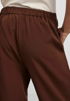 Pieces Bossy Wide Plain Pant - Broek - Chicory Coffee -Pieces 336e738b82154d63bc98015efe071d49