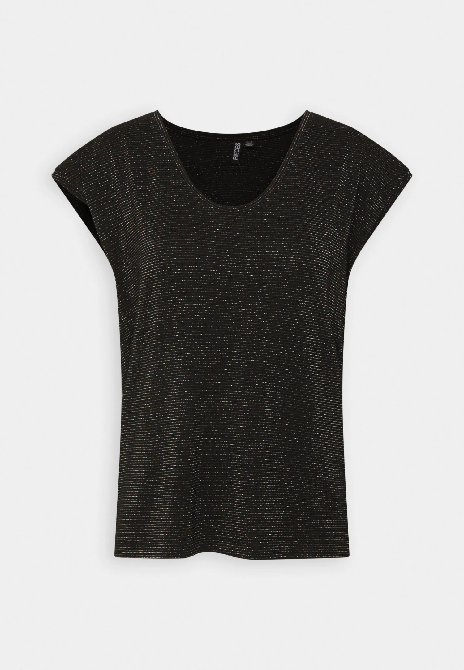 Pieces Pcbillo Stripes Noos - T-Shirt Print - Black/Multi 6 Pieces Pcbillo Stripes Noos - T-Shirt Print - Black/Multi - Afbeelding 4