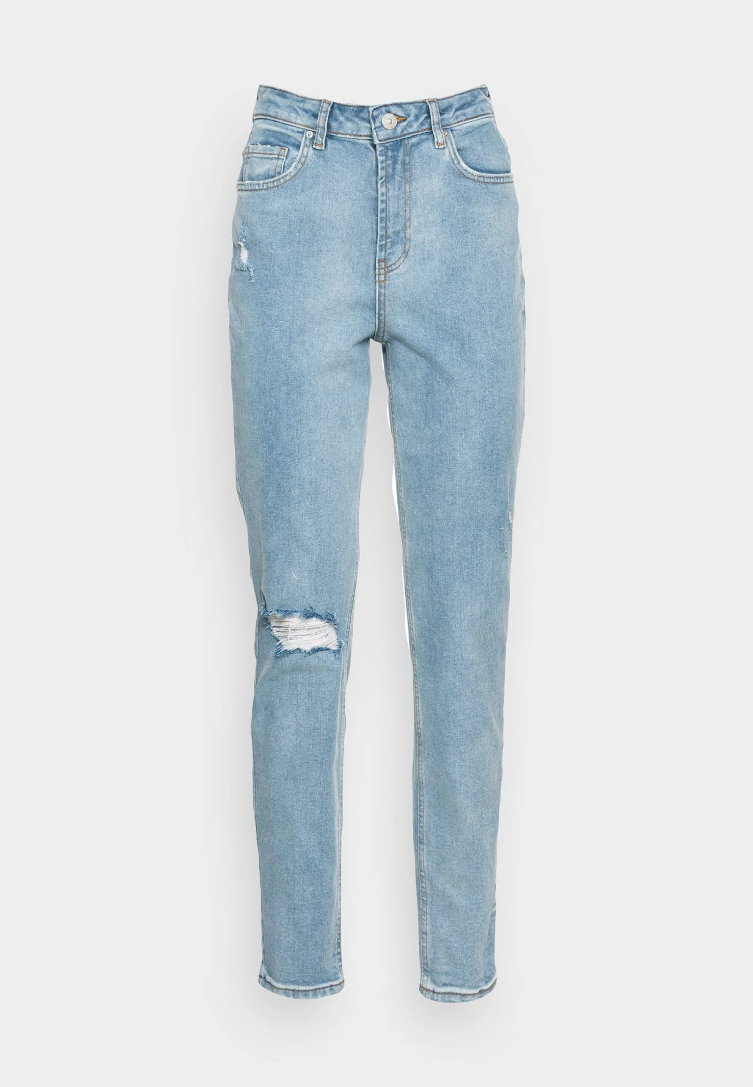 Pieces Pcleah- Relaxed Fit Jeans - Light Blue Denim 6 Pieces Pcleah- Relaxed Fit Jeans - Light Blue Denim - Afbeelding 4