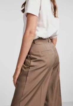 Pieces Mit Weitem Bein - Broek - Fossil -Pieces 37ffc012e33444bfbfbd97460bf53d4e