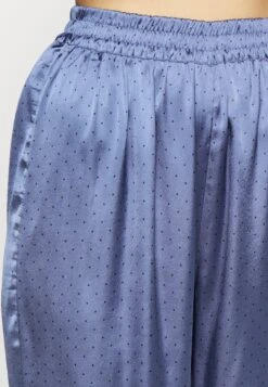 Pieces PcadelaSet - Badjas - Gray Blue/Dot -Pieces 3a058d382b8844098972b4b9cfd9fe0d