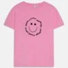 Pieces Kids Pkfibbi Tee - T-Shirt Print - Pink/Black -Pieces 3a1e7f36a13b41219267eaf360662644