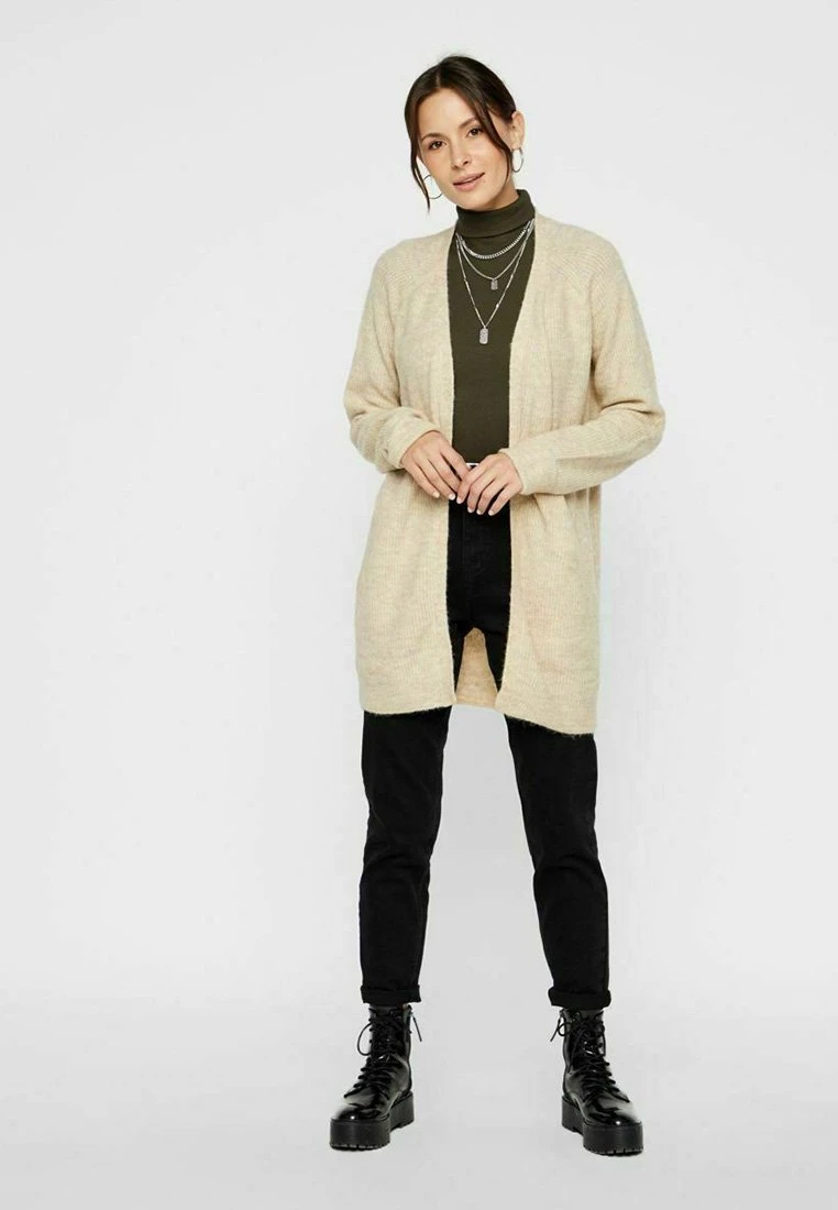 Pieces Pcellen Ls Long Noos Bc - Vest - White Pepper 4 Pieces Pcellen Ls Long Noos Bc - Vest - White Pepper - Afbeelding 2