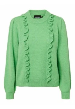 Pieces Pcmarley - Trui - Grass Green -Pieces 3d3803449a694f50b0df8e2e601db45a
