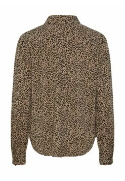 Pieces Langarm Nova - Overhemdblouse - Silver Mink -Pieces 3d8f5c6550d142b2a9b9a9f4595c8a65